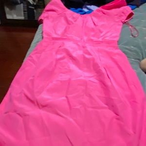 Beautiful hot pink dress